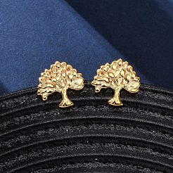 Серьги-гвоздики из нержавеющей стали 304&nbsp;EJEW-Z118-05G