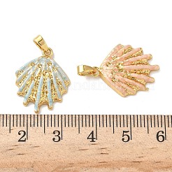 Латунь эмаль подвески&nbsp;KK-K305-14G