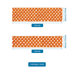 2 рулон 2 размера полиэстеровая эластичная лента&nbsp;EW-TA0001-02G