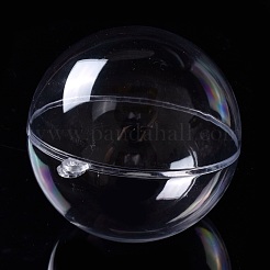 Pendentifs en plastique transparent ouvrables&nbsp;CON-K007-06D