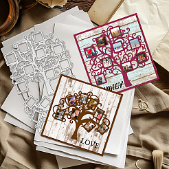 Трафареты для резки углеродистой стали дерева DIY-WH0309-2168