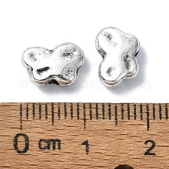 Сплавочные овальные бусины тибетского стиля &nbsp;TIBEB-F065-06AS-04