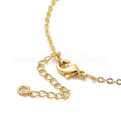 Колье с подвеской из латуни&nbsp;NJEW-Q320-01B-G