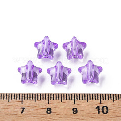 Прозрачные акриловые бусины MACR-S373-45-B14