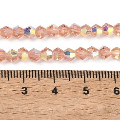 Гальванизируйте прозрачное стекло бисер нитей&nbsp;EGLA-K015-18C