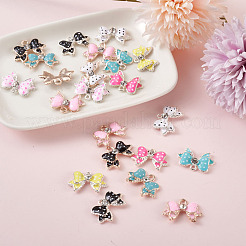 Подвески из эмали и сплава&nbsp;ALRI-TA0001-05-RS