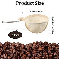 Velveteen 201 Edelstahlsiebe für Kaffee&nbsp;DIY-WH20007-689