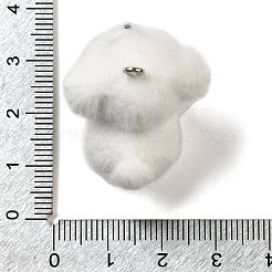 Кулоны из флокированной смолы&nbsp;LS-RESI-E059-05D