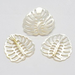 Естественно перламутр оболочки подвески SSHEL-L002-09