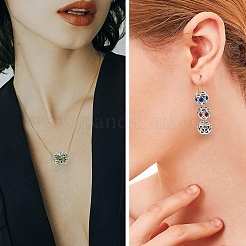 30 шт. 10 стиля сплава европейских бусин MPDL-YW0001-03