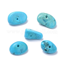 Бусины из натурального магнезита&nbsp;TURQ-P001-02A-02