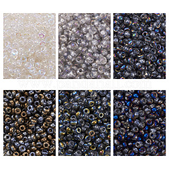 120g 6 colori 8/0 perline di vetro&nbsp;SEED-TA0001-20