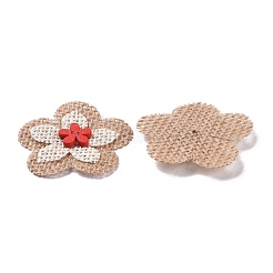 Accessoires d'ornement en lin faits à la main&nbsp;DIY-L052-09