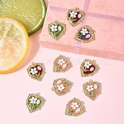 10 шт. Подвески из сплава с эмалью ENAM-FS0003-23