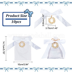 Прямоугольные пакеты из полиэстера с кулиской ABAG-AB00008