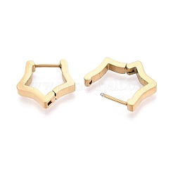 Серьги-кольца из нержавеющей стали 304&nbsp;STAS-T074-34G-A