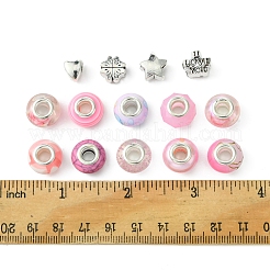 Европейские бусины из сплава и смолы в тибетском стиле своими руками DIY-FS0006-78C