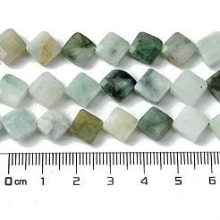 Natürliche Myanmar-Jadeit-Perlenstränge&nbsp;G-A092-D01-01