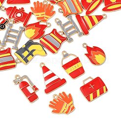 30 шт. 15 подвески из сплава и эмали на тему пожаротушения FIND-FS0004-82