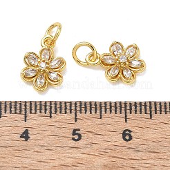 Ciondoli in ottone zirconi chiari micro pavé&nbsp;CU-CBA6E4E-05G