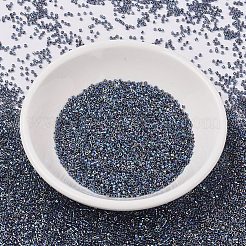 MIYUKIデリカビーズ  シリンダー  日本製シードビーズ  11/0  （db0086)ノワールクリスタルアブ  1.3x1.6mm  穴：0.8mm  約2000個/10g&nbsp;X-SEED-J020-DB0086
