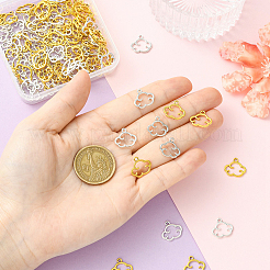 120 шт. 2 стиля подвески из сплава в тибетском стиле&nbsp;TIBE-YW0002-05