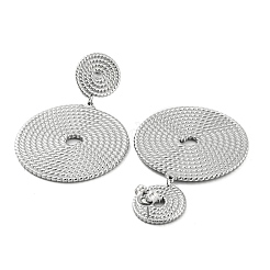 Серьги-гвоздики из нержавеющей стали 304 EJEW-M233-11P