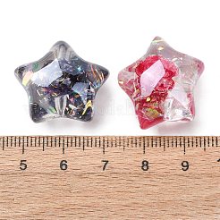 Transparentes Harz und Paillettenperlen&nbsp;RESI-C073-06