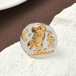 Регулируемые кольца из нержавеющей стали 304 для женщин RJEW-K298-01GP