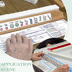 Acryl Mahjong Regelleser&nbsp;DIY-BC0017-06