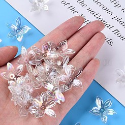 Прозрачные акриловые бусины MACR-S373-102-C07