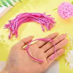 20 cordon en polyester ciré pour la fabrication de bracelets&nbsp;AJEW-TAC00093
