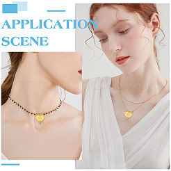 12 шт. латунные подвески-медальоны в форме сердца&nbsp;KK-MA0001-02