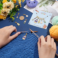 Маркеры для подвесок на тему посуды HJEW-AB00373