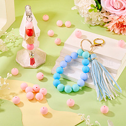 50шт пищевые экологически чистые силиконовые бусины&nbsp;SIL-TA0002-89E