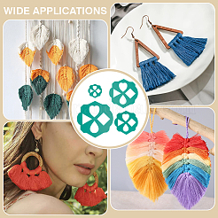 1 набор шаблонов для резки акрилового макраме DIY-BC0014-26C