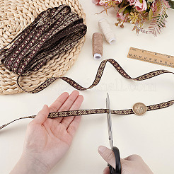 Вышивка полиэфирными лентами в этническом стиле OCOR-GA0002-37A