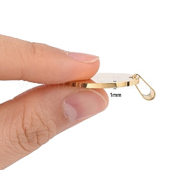 イオンプレーティング（IP）304ステンレスペンダント  鏡面研磨仕上げ  フラットラウンドのチャーム  空白タグのスタンプ  ゴールドカラー  25x1.5mm  穴：8.5x3.5mm&nbsp;LS-STAS-I311-05A-G