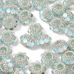 Сверкающие акриловые стразы круглые бусины OACR-NH0002-01B-02