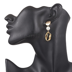 Серьги-гвоздики из нержавеющей стали 304 с подвесками&nbsp;EJEW-JE06555-01