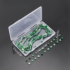 Природные пряди авантюрин зеленый шарик&nbsp;G-AR0001-31