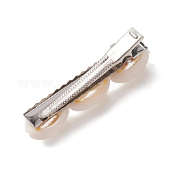 Заколки для волос из крокодиловой кожи в форме ракушки каури PHAR-JH00126