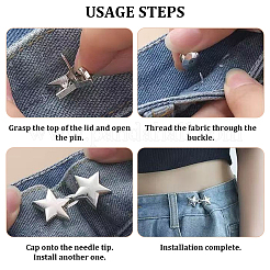 8 стиль литые регулируемые джинсовые пуговицы булавки&nbsp;BUTT-DJ0001-23