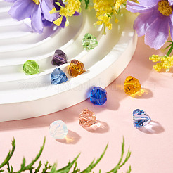 10 perle en verre imitation cristal autrichien&nbsp;GLAA-TADJ0001-11