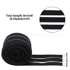 Плоский эластичный резиновый шнур / полоса OCOR-BC0001-32B