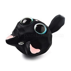 Большие подвески в виде колокольчика из непрозрачной смолы RESI-A032-01P-02