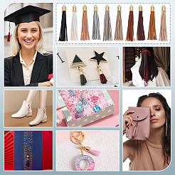 20 шт. 10-х цветные большие подвески из искусственной кожи FIND-PH0024-16