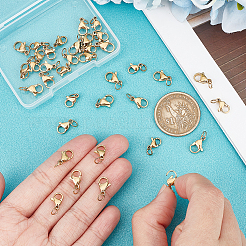 40 шт. 4 стиля карабинов из нержавеющей стали 304 STAS-UN0040-73