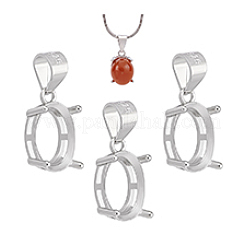 3 шт. подвеска-корзинка из стерлингового серебра с креплением в виде зубцов&nbsp;FIND-PH0028-44