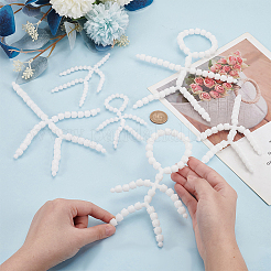 6шт 6 стиля пластиковая фигурка подвижный скелет DIY-OC0012-10